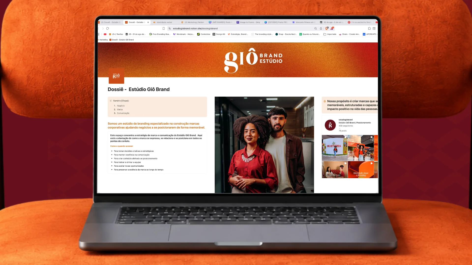 serviços de branding